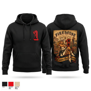 Hoodie, Station 1, Fire Department, Teamtime, Team time, sublimation, custom sports apparel, team uniforms, spirit wear, spiritwear, sports uniforms, custom shirts, team store, custom team store, fundraiser sports, apparel fundraiser
