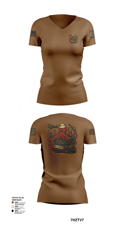 Womens Short Sleeve Vneck Shirt, NCHB-1, , Teamtime, Team time, sublimation, custom sports apparel, team uniforms, spirit wear, spiritwear, sports uniforms, custom shirts, team store, custom team store, fundraiser sports, apparel fundraiser