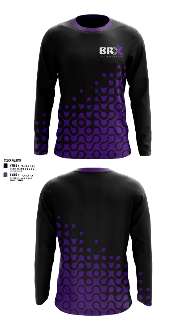 Long Sleeve Performance Shirt, BRX, Women's Volleyball, Teamtime, Team time, sublimation, custom sports apparel, team uniforms, spirit wear, spiritwear, sports uniforms, custom shirts, team store, custom team store, fundraiser sports, apparel fundraiser