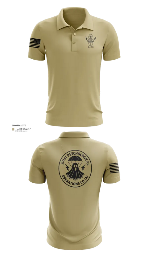 Short Sleeve Performance Polo, 301, Army, Teamtime, Team time, sublimation, custom sports apparel, team uniforms, spirit wear, spiritwear, sports uniforms, custom shirts, team store, custom team store, fundraiser sports, apparel fundraiser