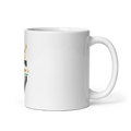 J Octavio’s 66318595 White Glossy Mug - Small