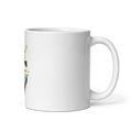 J Octavio’s 66318595 White Glossy Mug - Medium