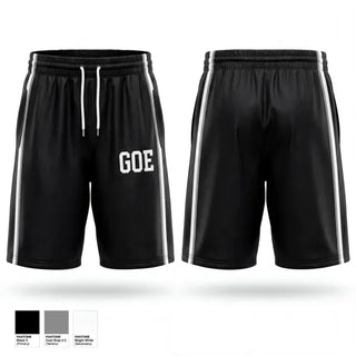 Mens Reversible Basketball Shorts, GOE, Men's Basketball, Teamtime, Team time, sublimation, custom sports apparel, team uniforms, spirit wear, spiritwear, sports uniforms, custom shirts, team store, custom team store, fundraiser sports, apparel fundraiser