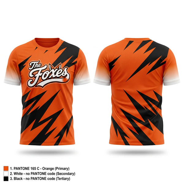 Soft Poly Tee Cotton Like Feel, Foxes Fastpitch, Softball, Teamtime, Team time, sublimation, custom sports apparel, team uniforms, spirit wear, spiritwear, sports uniforms, custom shirts, team store, custom team store, fundraiser sports, apparel fundraiser