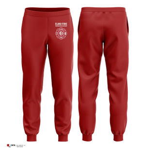 Sweatpants, Elmo Fire Protection District, Fire Department, Teamtime, Team time, sublimation, custom sports apparel, team uniforms, spirit wear, spiritwear, sports uniforms, custom shirts, team store, custom team store, fundraiser sports, apparel fundraiser