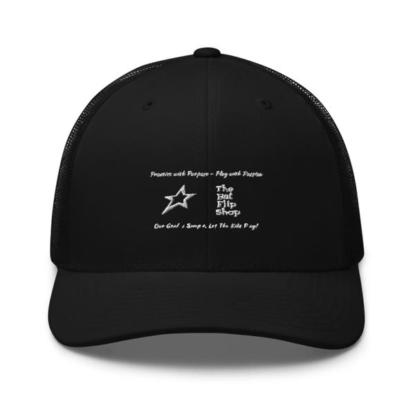 Bat Flip Shop LLC 9021070 Retro Trucker Hat | Yupoong 6606