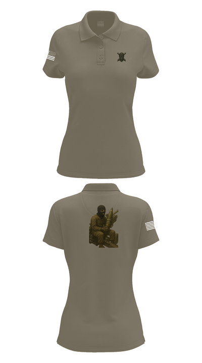 Hateful Hotel 2nd plt 71504648 Women's Short Sleeve Performance Polo  - 75