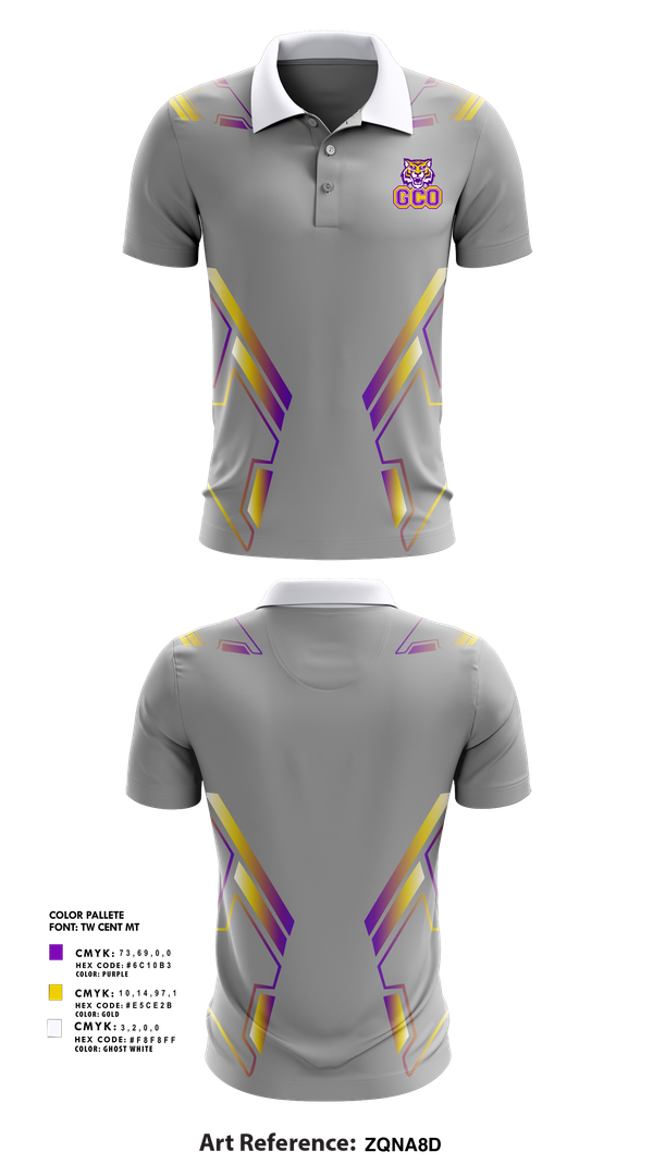 Short Sleeve Performance Polo, Gray Court-Owings Football and Cheer, Spirit Store, Teamtime, Team time, sublimation, custom sports apparel, team uniforms, spirit wear, spiritwear, sports uniforms, custom shirts, team store, custom team store, fundraiser sports, apparel fundraiser