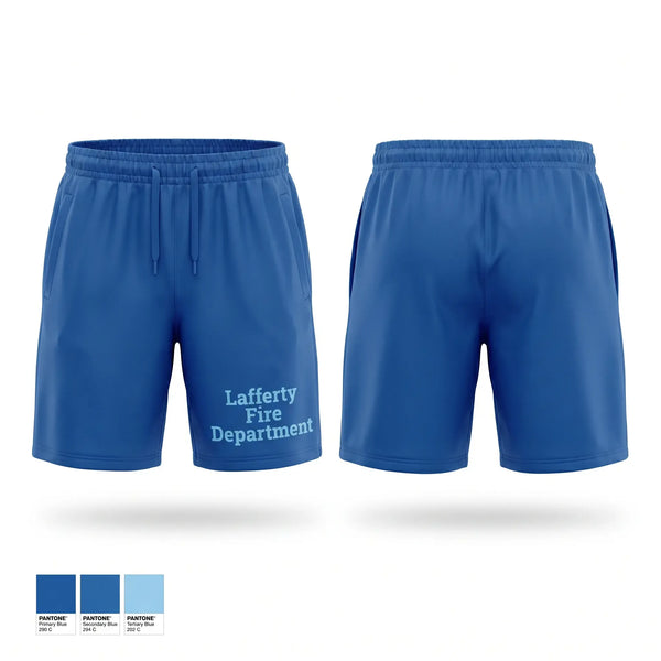 Athletic Shorts With Pockets, Lafferty Fire Department, Fire Department, Teamtime, Team time, sublimation, custom sports apparel, team uniforms, spirit wear, spiritwear, sports uniforms, custom shirts, team store, custom team store, fundraiser sports, apparel fundraiser