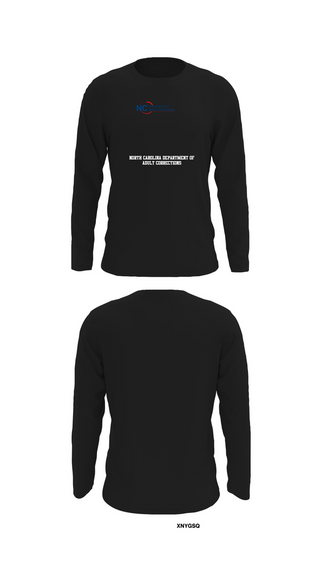 Long Sleeve Performance Shirt, North Carolina Department of Adult Corrections, , Teamtime, Team time, sublimation, custom sports apparel, team uniforms, spirit wear, spiritwear, sports uniforms, custom shirts, team store, custom team store, fundraiser sports, apparel fundraiser