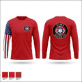 BACON FIRE DEPARTMENT 29102078 Long Sleeve Performance Shirt - 1