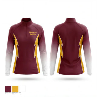 Quarter Zip Jacket, Wabasso Rabbits, Wrestling, Teamtime, Team time, sublimation, custom sports apparel, team uniforms, spirit wear, spiritwear, sports uniforms, custom shirts, team store, custom team store, fundraiser sports, apparel fundraiser