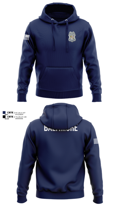 Baltimore Police Department 87844161 Hoodie - 101