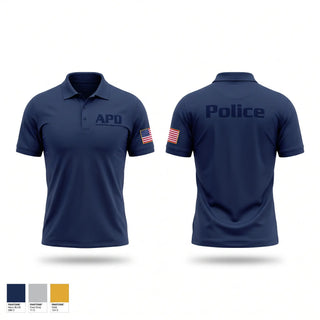 Short Sleeve Performance Polo, Ashland Police Department, Police, Teamtime, Team time, sublimation, custom sports apparel, team uniforms, spirit wear, spiritwear, sports uniforms, custom shirts, team store, custom team store, fundraiser sports, apparel fundraiser