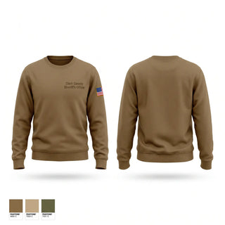 Crew Neck Sweatshirt, Clark County Sheriffs Office, Police, Teamtime, Team time, sublimation, custom sports apparel, team uniforms, spirit wear, spiritwear, sports uniforms, custom shirts, team store, custom team store, fundraiser sports, apparel fundraiser