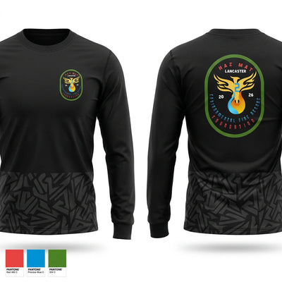 Haz Mat 2 Environmental Fire Rescue Foundation Long Sleeve Performance Shirt - 1