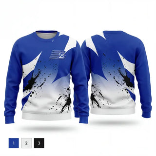 Crew Neck Sweatshirt, Lisbon Blue Devils, Women's Basketball, Teamtime, Team time, sublimation, custom sports apparel, team uniforms, spirit wear, spiritwear, sports uniforms, custom shirts, team store, custom team store, fundraiser sports, apparel fundraiser