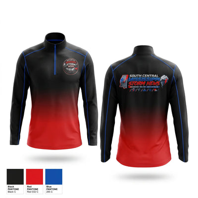 South central Mississippi storm chasers Quarter Zip Jacket - 1