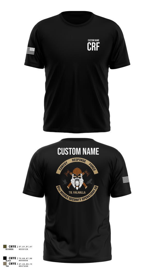 Old School Cotton Feel Shirt, 91 MSOS CRF, Air Force, Teamtime, Team time, sublimation, custom sports apparel, team uniforms, spirit wear, spiritwear, sports uniforms, custom shirts, team store, custom team store, fundraiser sports, apparel fundraiser
