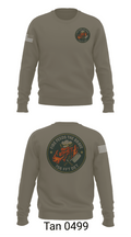 756th QM DET FFT 55894451 Crew Neck Sweatshirt - 3
