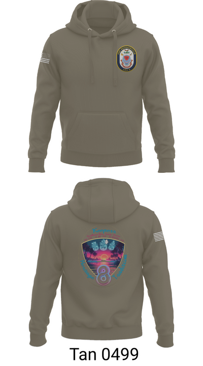 USS Bougainville CPO 89131174 Hoodie - 74