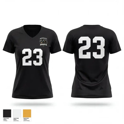 Av bandits 60066987 Women's Short Sleeve V-neck Shirt - 1