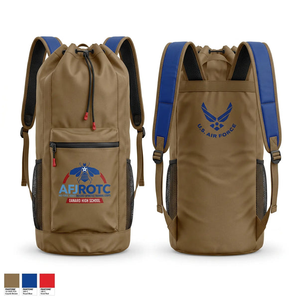 Gear Bag, AFJROTC CA-20001, Air Force, Teamtime, Team time, sublimation, custom sports apparel, team uniforms, spirit wear, spiritwear, sports uniforms, custom shirts, team store, custom team store, fundraiser sports, apparel fundraiser