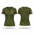 The Levy County Sheriff's Office Women's Short Sleeve V-neck Shirt - 1