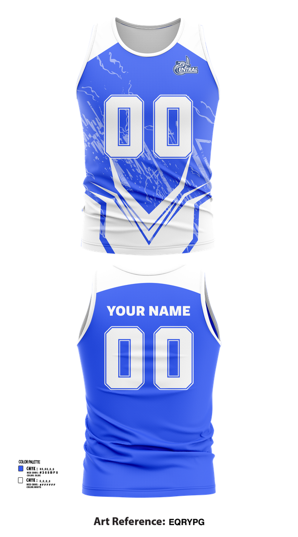 Tank Top, R-S Central Hilltoppers Volleyball, Women's Volleyball, Teamtime, Team time, sublimation, custom sports apparel, team uniforms, spirit wear, spiritwear, sports uniforms, custom shirts, team store, custom team store, fundraiser sports, apparel fundraiser