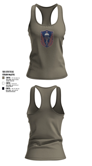 Womens Track Singlet, 11th ADSB, Army, Teamtime, Team time, sublimation, custom sports apparel, team uniforms, spirit wear, spiritwear, sports uniforms, custom shirts, team store, custom team store, fundraiser sports, apparel fundraiser