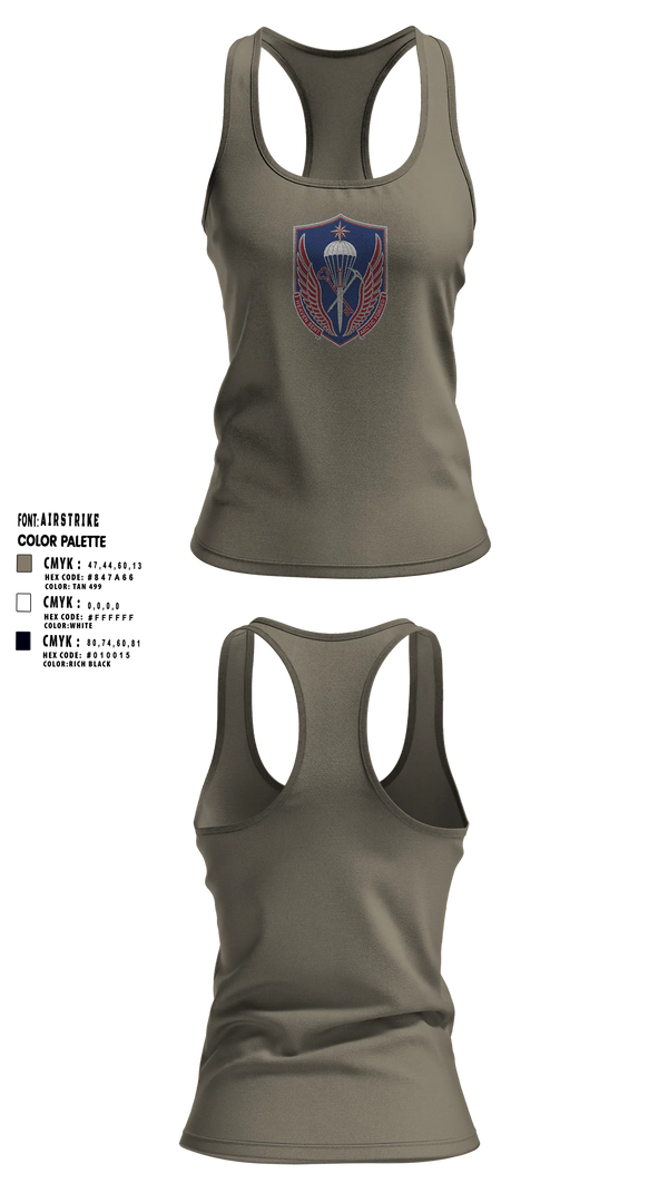 Womens Track Singlet, 11th ADSB, Army, Teamtime, Team time, sublimation, custom sports apparel, team uniforms, spirit wear, spiritwear, sports uniforms, custom shirts, team store, custom team store, fundraiser sports, apparel fundraiser