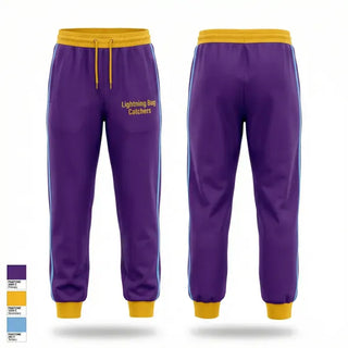 Sweatpants, Lightning Bug Catchers, Softball, Teamtime, Team time, sublimation, custom sports apparel, team uniforms, spirit wear, spiritwear, sports uniforms, custom shirts, team store, custom team store, fundraiser sports, apparel fundraiser
