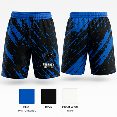 Hershey Wrestling 1775293 Athletic Shorts With Pockets - 1 (1)