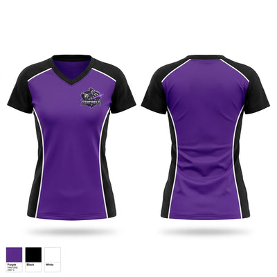 Desert sentinels Women's Short Sleeve V-neck Shirt - 1