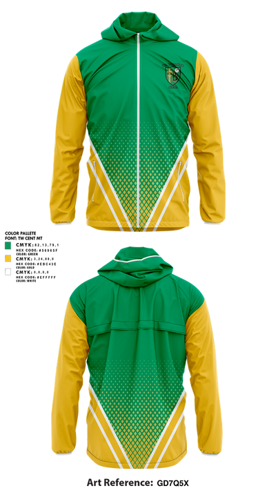St. Barnabas GFC Football 7307151 Windbreaker - 2