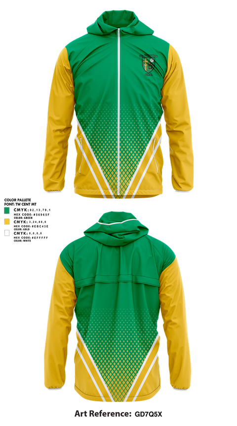 Windbreaker, St. Barnabas GFC Football, , Teamtime, Team time, sublimation, custom sports apparel, team uniforms, spirit wear, spiritwear, sports uniforms, custom shirts, team store, custom team store, fundraiser sports, apparel fundraiser