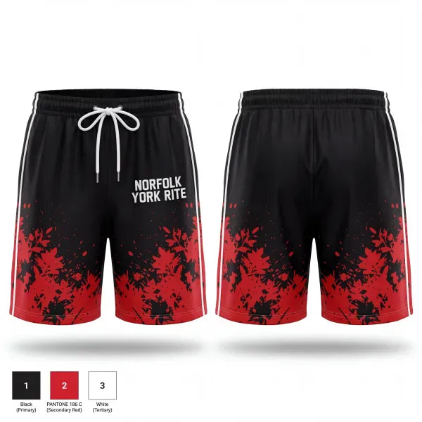 Athletic Shorts With Pockets, Norfolk York Rite, Spirit Store, Teamtime, Team time, sublimation, custom sports apparel, team uniforms, spirit wear, spiritwear, sports uniforms, custom shirts, team store, custom team store, fundraiser sports, apparel fundraiser