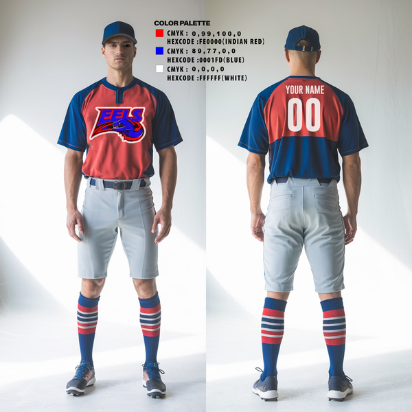 Full Button Baseball Jersey, Eminence, Baseball, Teamtime, Team time, sublimation, custom sports apparel, team uniforms, spirit wear, spiritwear, sports uniforms, custom shirts, team store, custom team store, fundraiser sports, apparel fundraiser