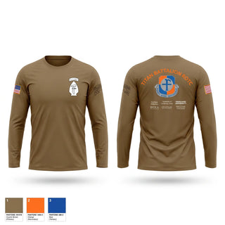 Long Sleeve Performance Shirt, Titan Battalion ROTC, Army, Teamtime, Team time, sublimation, custom sports apparel, team uniforms, spirit wear, spiritwear, sports uniforms, custom shirts, team store, custom team store, fundraiser sports, apparel fundraiser