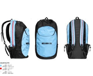 Gear Bag, Nelson Co., Women's Basketball, Teamtime, Team time, sublimation, custom sports apparel, team uniforms, spirit wear, spiritwear, sports uniforms, custom shirts, team store, custom team store, fundraiser sports, apparel fundraiser