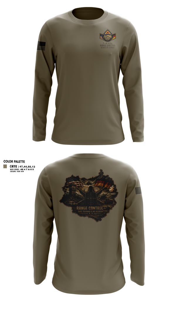 Long Sleeve Performance Shirt, 7TH ATC, Army, Teamtime, Team time, sublimation, custom sports apparel, team uniforms, spirit wear, spiritwear, sports uniforms, custom shirts, team store, custom team store, fundraiser sports, apparel fundraiser