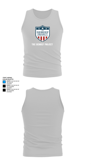 Tank Top, The Debrief Project, , Teamtime, Team time, sublimation, custom sports apparel, team uniforms, spirit wear, spiritwear, sports uniforms, custom shirts, team store, custom team store, fundraiser sports, apparel fundraiser