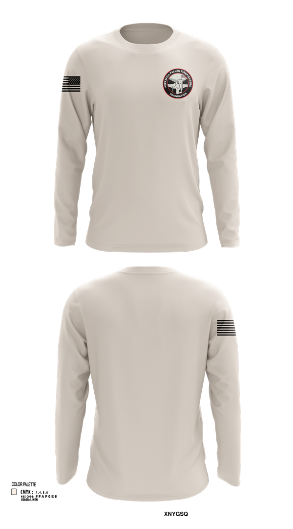 Long Sleeve Performance Shirt, Peekskill Fallen Firefighters Foundation, , Teamtime, Team time, sublimation, custom sports apparel, team uniforms, spirit wear, spiritwear, sports uniforms, custom shirts, team store, custom team store, fundraiser sports, apparel fundraiser