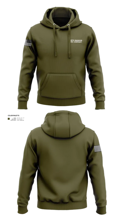 North Bangor Fire Company 17816938 Hoodie - 21
