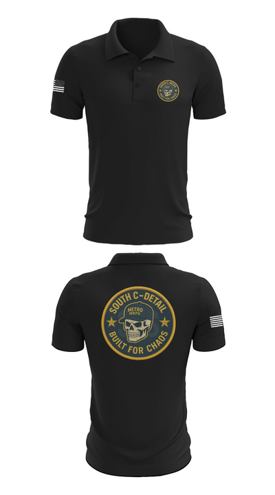 South C Detail 31033185 Short Sleeve Performance Polo - 26