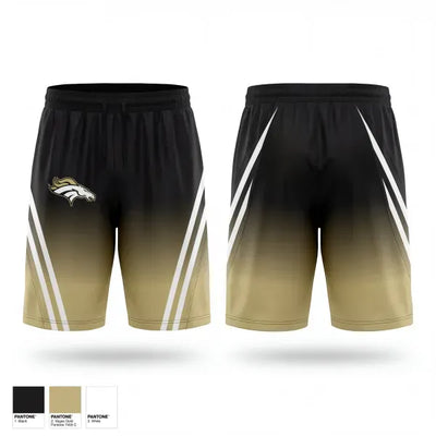 Allen Lady Mustangs 2802881 Athletic Shorts With Pockets - 1