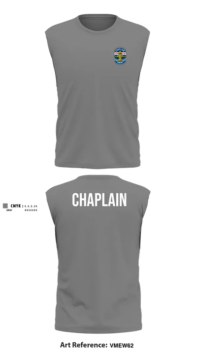 Chaplain 3011327 Sleeveless Performance Shirt - 11