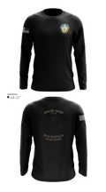 1-7 Cavlary Division Apache Troop Blue Platoon Recon Junkies Long Sleeve Performance Shirt 21