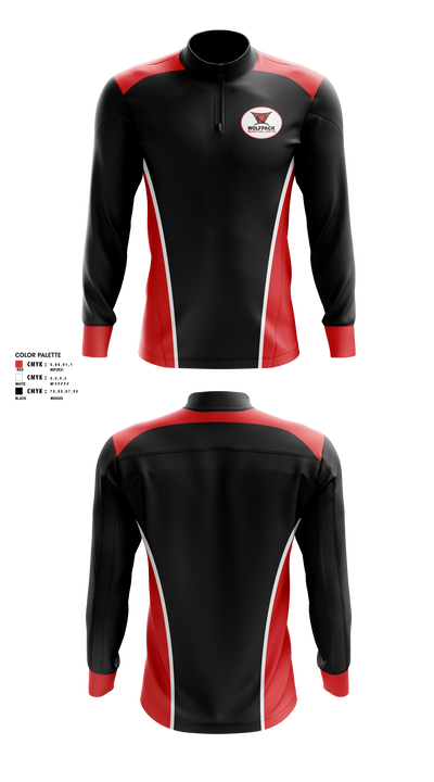 Wolfpack Martial Arts Quarter Zip Jacket - 3