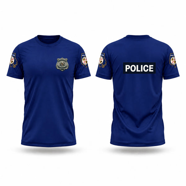 Old School Cotton Feel Shirt, Baltimore County Police Department, Police, Teamtime, Team time, sublimation, custom sports apparel, team uniforms, spirit wear, spiritwear, sports uniforms, custom shirts, team store, custom team store, fundraiser sports, apparel fundraiser